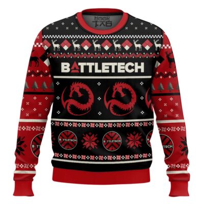 Draconis BattleTech Ugly Christmas Sweater
