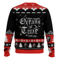 Hooktab Dracula Let Me Bite Your Neck Ugly Christmas Sweater