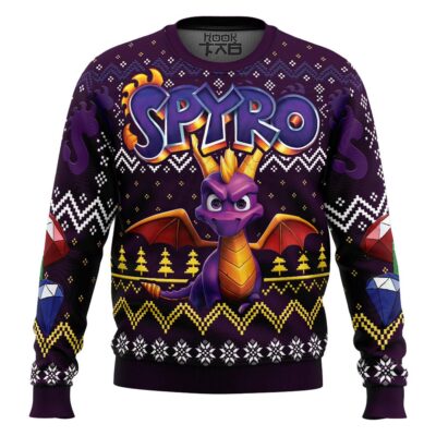 Dragon Spyro Ugly Christmas Sweater