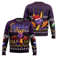 Hooktab Dragon Spyro Ugly Christmas Sweater
