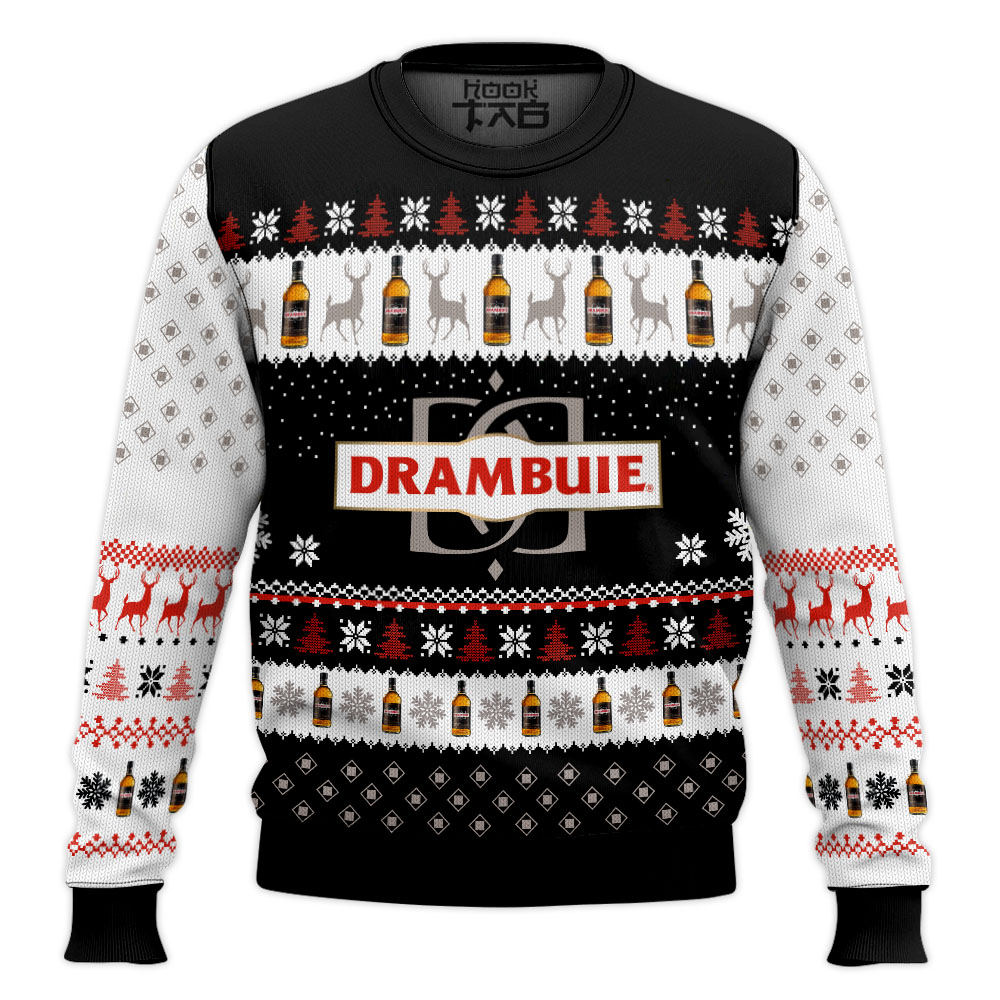 Hooktab Drambuie Ugly Christmas Sweater Hooktab Drambuie Ugly Christmas Sweater