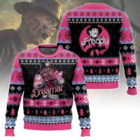 Hooktab Dreamer A Nightmare On Elm Street Ugly Christmas Sweater