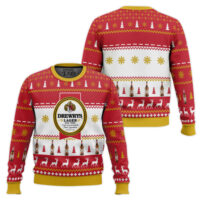 Hooktab Drewrys Lager Beer Ugly Christmas Sweater