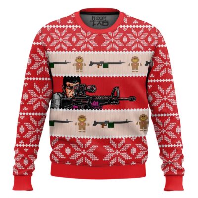 Duke Togo Golgo 13 Ugly Christmas Sweater