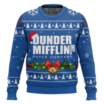 Dunder Mifflin Paper Company Ugly Christmas Sweater