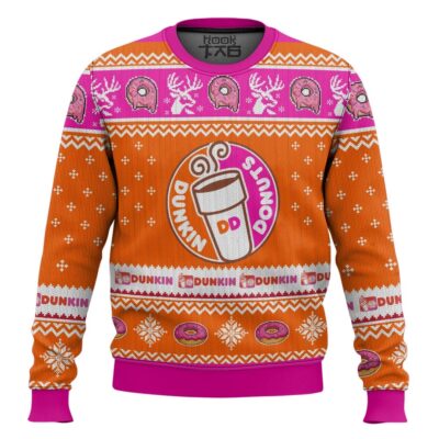Dunkin’ Donuts Ugly Christmas Sweater