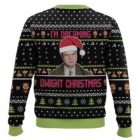 Hooktab Dwight Christmas The Office Ugly Christmas Sweater