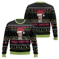 Hooktab Dwight Christmas The Office Ugly Christmas Sweater