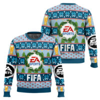 Hooktab Ea Sports FIFA Ugly Christmas Sweater