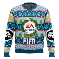 Hooktab Ea Sports FIFA Ugly Christmas Sweater
