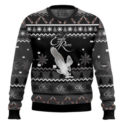 Eagle Rare Bourbon Whiskey Ugly Christmas Sweater
