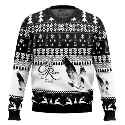 Eagle Rare Single Barrel Bourbon Whiskey Ugly Christmas Sweater