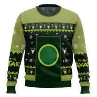 Hooktab Earthbenders Earth Kingdom Avatar Ugly Christmas Sweater