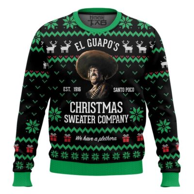 El Guapo's Christmas Sweater Company Three Amigos Ugly Christmas Sweater