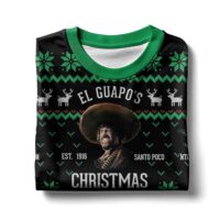 Hooktab El Guapo's Christmas Sweater Company Three Amigos Ugly Christmas Sweater