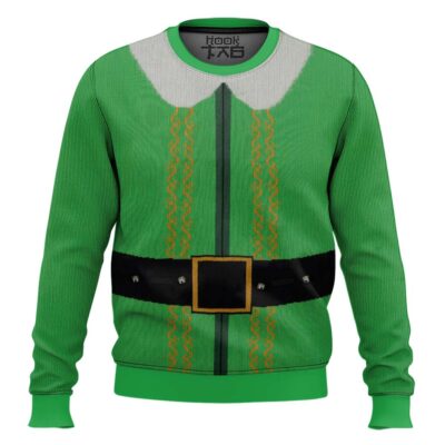 Elf 2003 Outfit Ugly Christmas Sweater