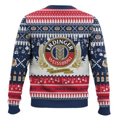 Hooktab Erdinger Weissbier Ugly Christmas Sweater
