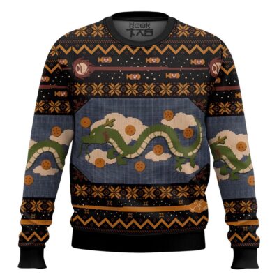 Eternal Dragon God Dragon Ball Ugly Christmas Sweater