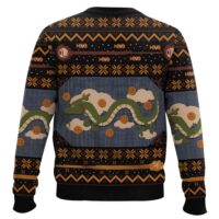Hooktab Eternal Dragon God Dragon Ball Ugly Christmas Sweater
