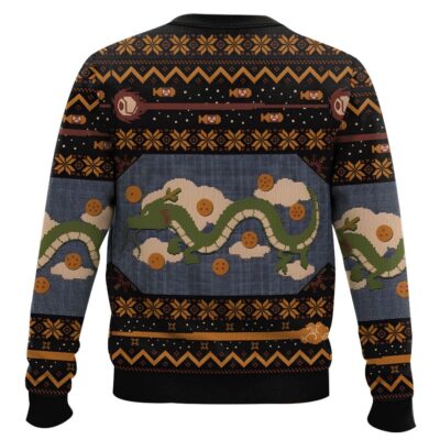 Hooktab Eternal Dragon God Dragon Ball Ugly Christmas Sweater