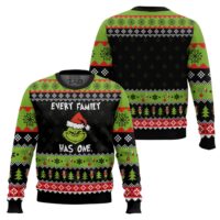 Hooktab Every Family Has One Grinch Ugly Christmas Sweater