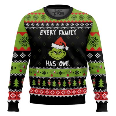 Every Family Has One Grinch Ugly Christmas Sweater