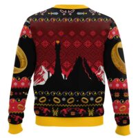 Hooktab Eye Of Sauron The Lord Of The Rings Ugly Christmas Sweater