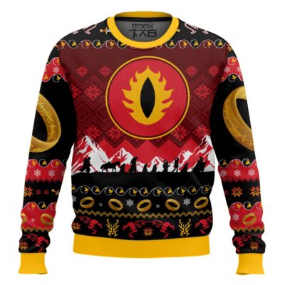 Eye Of Sauron The Lord Of The Rings Ugly Christmas Sweater