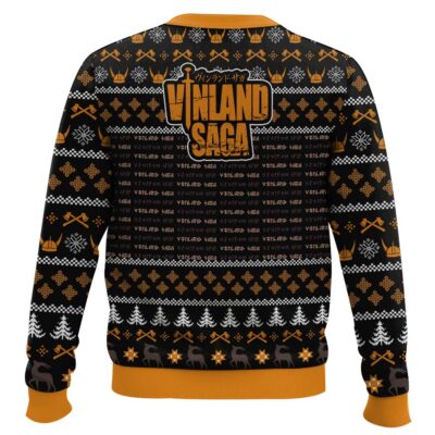 Hooktab Falalala Valahalla Vinland Saga Ugly Christmas Sweater