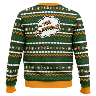 Hooktab Family Tradition The Simpsons Ugly Christmas Sweater