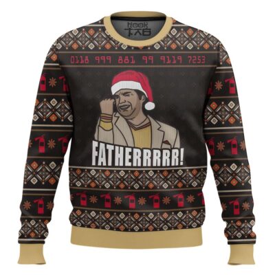 Father The IT crowd Ugly Christmas Sweater