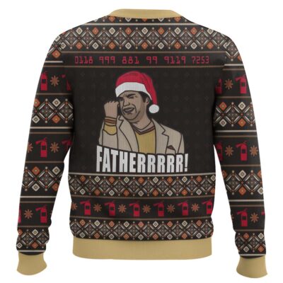 Hooktab Father The IT crowd Ugly Christmas Sweater