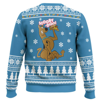Hooktab Feed Me Scooby Doo Ugly Christmas Sweater