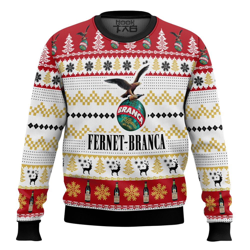Hooktab Fernet-branca Ugly Christmas Sweater Hooktab Fernet-branca Ugly Christmas Sweater