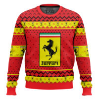 Hooktab Ferrari Ugly Christmas Sweater