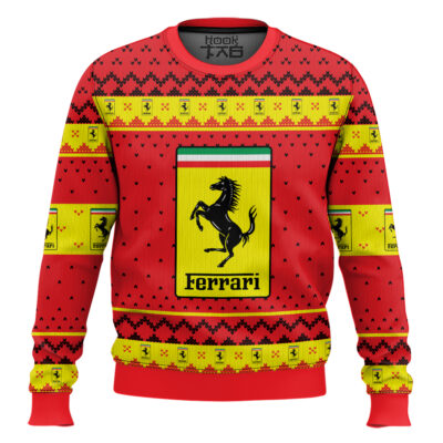 Ferrari Ugly Christmas Sweater
