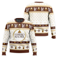 Hooktab Ferrero Rocher Ugly Christmas Sweater