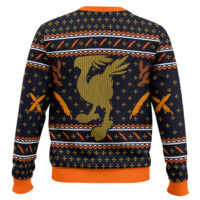 Hooktab Final Fantasy Chocobo Ugly Christmas Sweater