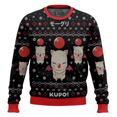 Final Fantasy Kupo! Moogle Ugly Christmas Sweater