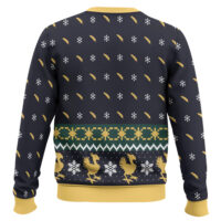 Hooktab Final Fantasy Santa Chocobo Ugly Christmas Sweater