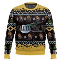 Hooktab Final Fantasy VII Ugly Christmas Sweater