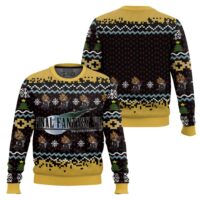 Hooktab Final Fantasy VII Ugly Christmas Sweater