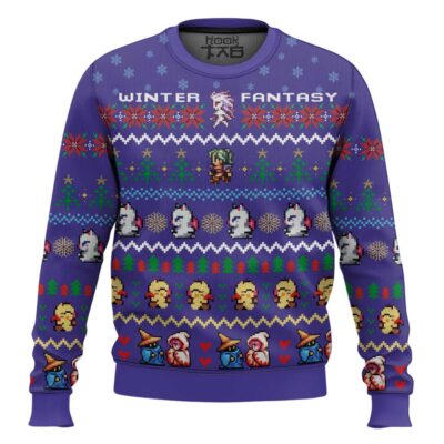 Final Fantasy Winter Ugly Christmas Sweater