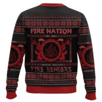 Hooktab Fire Nation Fire Benders Avatar Ugly Christmas Sweater