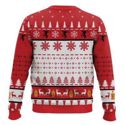 Hooktab Fireball Cinnamon Whisky Titties Funny – Custom Name Ugly Christmas Sweater