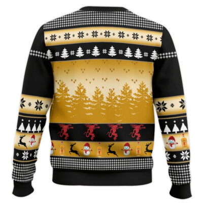 Hooktab Fireball Drinker Bells Ugly Christmas Sweater