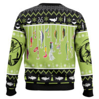 Hooktab Fishing Luress Ugly Christmas Sweater