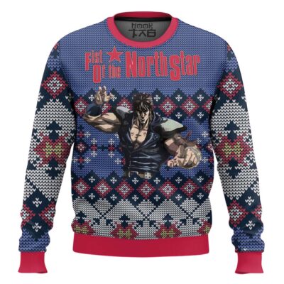 Fist Of The North Star Alt Ugly Christmas Sweater