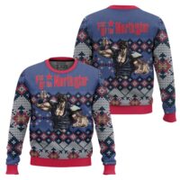 Hooktab Fist Of The North Star Alt Ugly Christmas Sweater