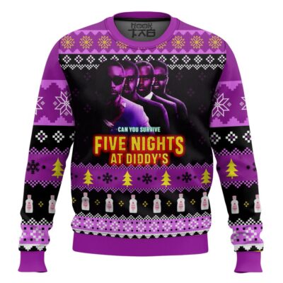 Five Nights At Diddy's Ugly Christmas Sweater